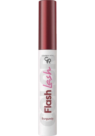 Golden Rose Flash Lash Colored Mascara No:10 Burgundy - Renkli Maskara 10