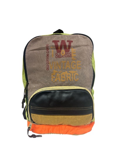 Old Cotton Cargo Kaliteli Tek Bölmeli Vintage Disayn Günlük Gezi Spor Okul Sırt Çantası Patchwork Komor 29x42cm Kahverengi Old Cotton Cargo Kaliteli Tek Bölmeli Vintage Disayn Günlük Gezi Spor Okul Sırt Çantası Patchwork Komor 29x42cm Kahverengi