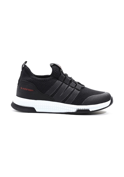 Slazenger EBBA I Çocuk  Siyah - Kırmızı Sneaker