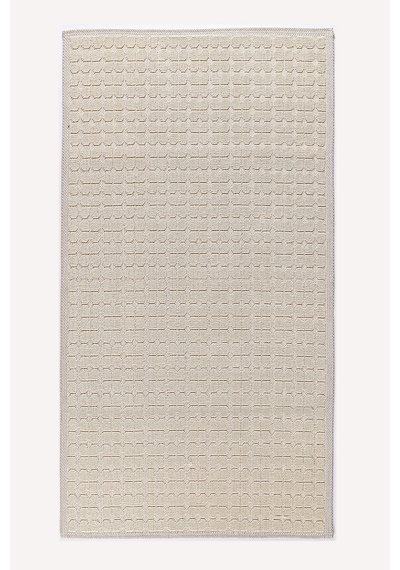 Koton Bukle Kilim Lateks Taban 50x80/60x100/80x120/80x150/120x180/160x240-1060 Krem