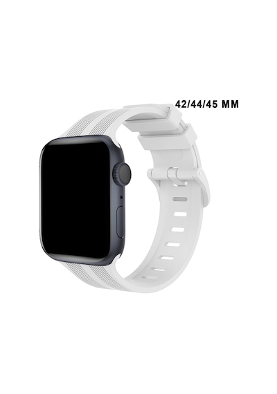 Apple Watch Uyumlu Watch 1/2/3/4/5/6/se/7/8/9 Serileri 42/44/45/49 Mm Kordon Kayış Silikon Mt86