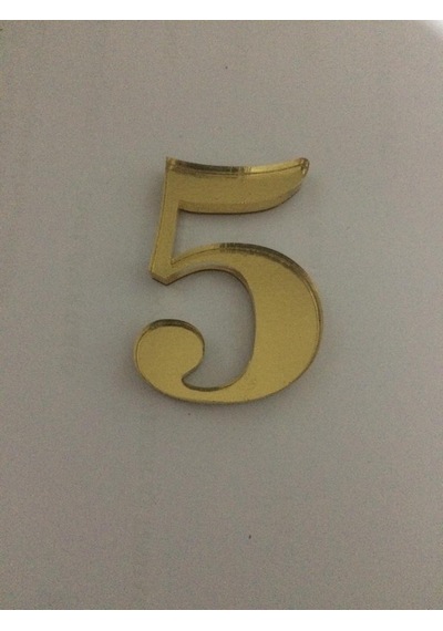 Gendec 5 Cm Altın Sarı No:5