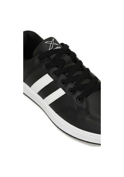 Kinetix Kort Pu 5fx Siyah Unisex Sneaker Siyah-beyaz Siyah - Beyaz