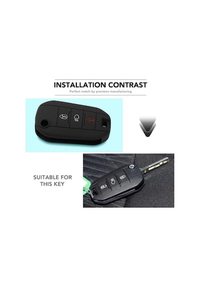 Peugeot 208 308 408 508 2008 3008 4008 5008 Rifter Slikon Anahtar