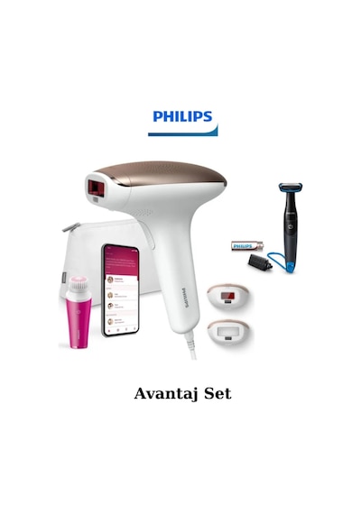 Philips Lumea Advanced BRI924 IPL Lazer Epilasyon Aleti + Lazer Öncesi Vücut Tıraş Makinesi﻿﻿