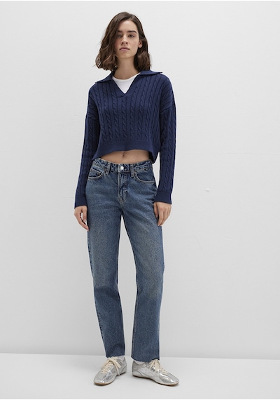 Mavi - New York Classic Denim Puslu Koyu Mavi Jean Pantolon 101441-88581 Koyu Mavi