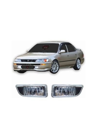 Toyota Corolla Uyumlu Efsane Kasa Sis Farı Beyaz- Led