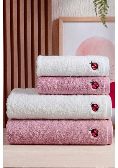 Lena 4'lü %100 Pamuk Bambu Nakışlı El - Yüz - Baş / Mutfak Havlusu Seti 2 Adet 50x90 Cm - 2 Adet 30x50 Analı Kızlı Çeyizlik Havlu Seti Premium, Yumuşak, Emici Ve Dayanıklı Krem - Pembe Lena 4'lü %100 Pamuk Bambu Nakışlı El - Yüz - Baş / Mutfak Havlusu Seti 2 Adet 50x90 Cm - 2 Adet 30x50 Analı Kızlı Çeyizlik Havlu Seti Premium, Yumuşak, Emici Ve Dayanıklı Krem - Pembe