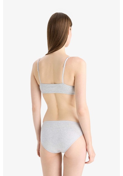 DeFacto Ribana 3'lü Askılı Brief Külot-Fall in Love D6404AX25SPPN36
