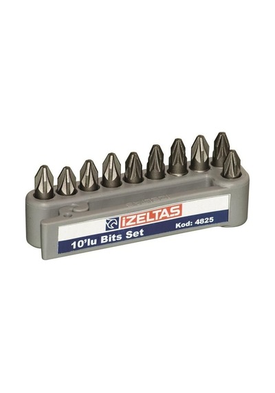 İzeltaş Pozidriv Bits Set 25 Mm Pz1