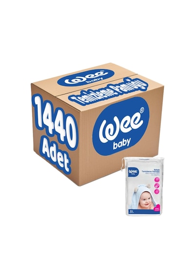 Bebek Temizleme Pamuğu 1440 Adet 24pk 60