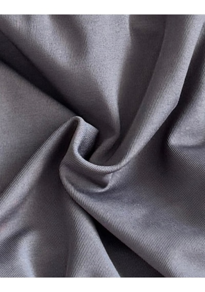 Alya Underwear Büyük Beden Tayt Dalgıç Kumaş Yüksek Bel Antrasit