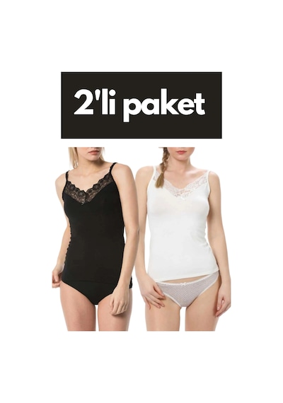 2'li Avantaj Paket Atlet Siyah Krem
