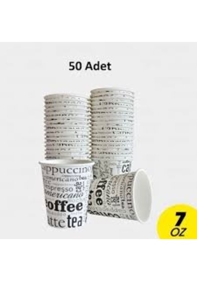 Karton Bardak Eko 7 Oz 50'li Paket