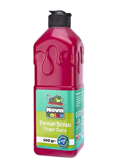 Nova Color Parmak Boyası Kırmızı 500 G Nc-371