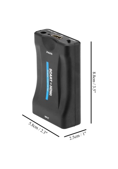 Scart To Hdmi Dönüştürücü Scart In Hdmi Out 1080P Skart - Hdmi
