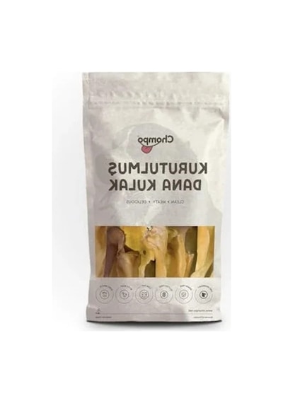 Doğal 100 Gr Dana Kulak Ödül Maması, Köpekler İçin Lezzetli