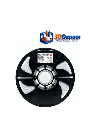Elas Pla Pro Beyaz Filament