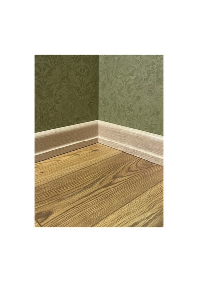 6 Cm Meşe Rengi Süpürgelik Mdf 2,44 Metre Uzunluğunda