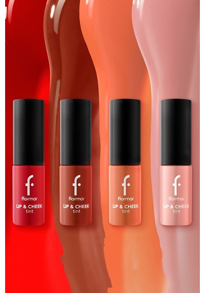 Flormar Lip & Cheek Gün Boyu Kalıcı Çok Amaçlı Tint 001 Scarlet Ruby
