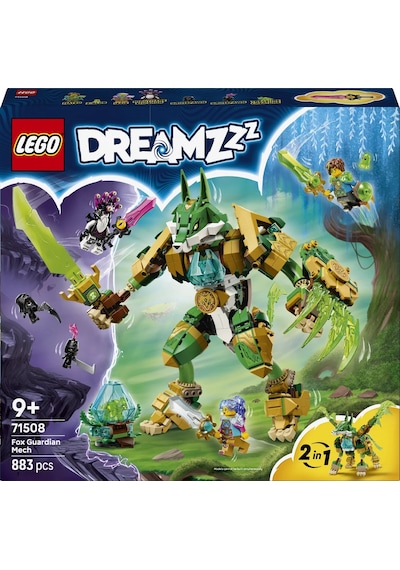 LEGO® DREAMZzz™ Tilki Koruyucu Robot 71508 – 9 Yaş ve Üzeri Çocuklar için Figür İçeren Yaratıcı Oyuncak Yapım Seti (883 Parça)