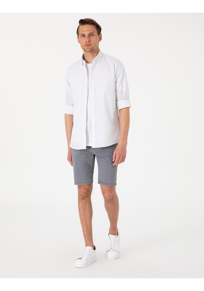 Pierre Cardin Erkek Yavruağzı Gömlek Desenli 50303451-vr053 Yavruağzı