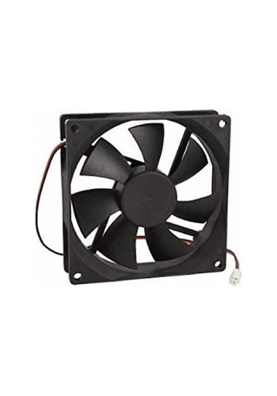 8 Cm Pc Bilgisayar Kasa Case Fanı Siyah Black 8Cm