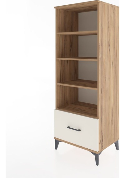 Hyperion Dolap 4 Raflı Tek Çekmeceli 60x44x163 Çam-aytaşı Atlas Çam