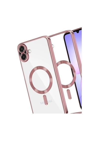Samsung Galaxy A07 4g Uyumlu Kross Magneticsafe Kapak - Rose