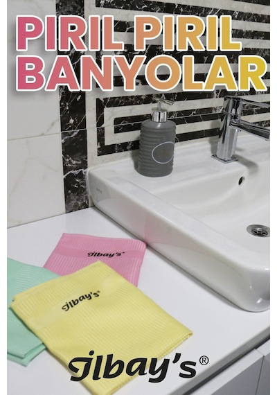 Ithal Orijinal Fabrika Satış Mağazası Mikrofiber Temizlik Bezi %100 Orjinal 3 Adet Diğer