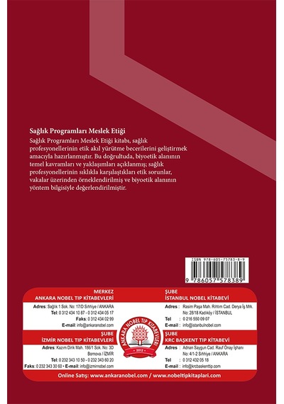 Sağlık Programları Meslek Etiği