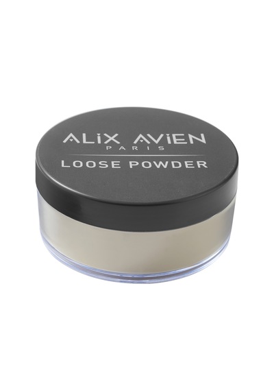 Alix Avien İpeksi Toz Pudra Sabitleyici Etki Mat Bitiş Loose Powder 02 Nude Ivory 00