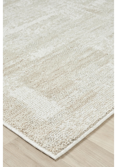 Mariesse Home Wool Serisi Bukleli Yumuşak Dokulu İskandinav Dokuma Halı 1085-krem