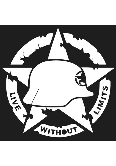 Army Kasklı Sticker Army Yıldız Sticker Araba Sticker