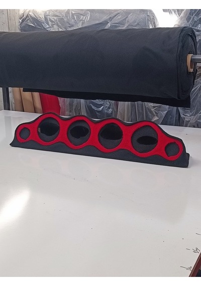 Kayseri Pandizot Üniversal Pandizot 4 16 Cm 2 Tiz Dik Cadde Polyesterli Fiber Kırmızı Çerçeveli