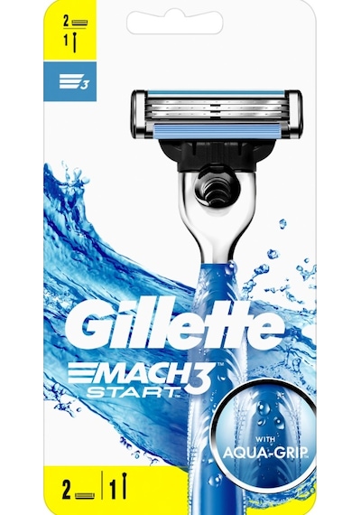 Gillette Mach3 Start Tıraş Makinesi + Yedek Başlık 2'li