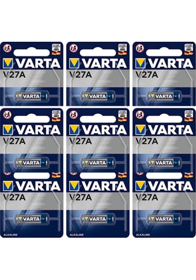 Varta 4227 V27A 12V Alkalin Pil 9'lu