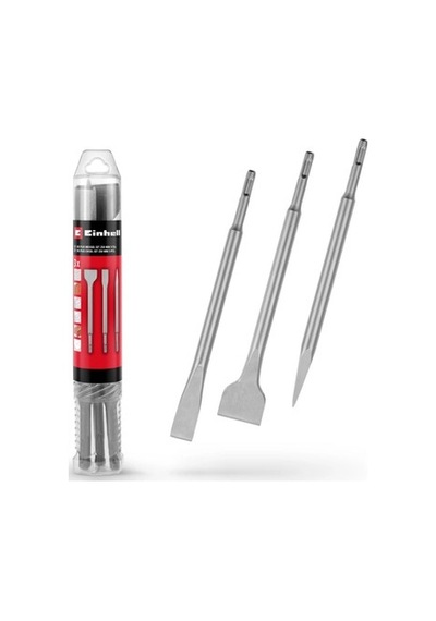 3 Parça Sds Plus Keski Seti 250 Mm İle Yüksek Dayanıklılık