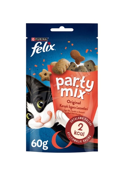 4 Adet Felix Party Mix Karışık Izgara Lezzetleri Ödül Maması 60 Gr