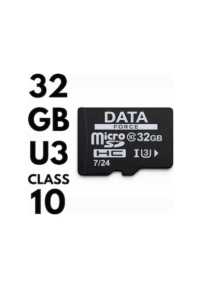 Dataforce 32gb U3/cl10 7/24 Surveıllance 100/50mbs Hafıza Kartı