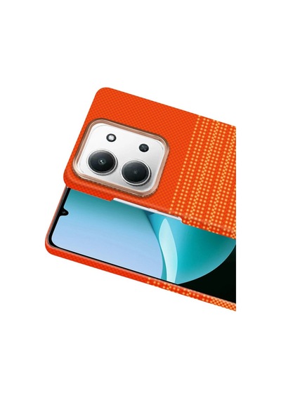 Redmi 15c 4g Vega Magsafe Kapak - Turuncu