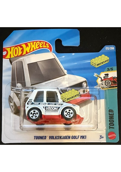 Hot Wheels Tekli Arabalar Tooned Volkswagen Golf Mk1 Jjk16 Tooned Çok Renkli