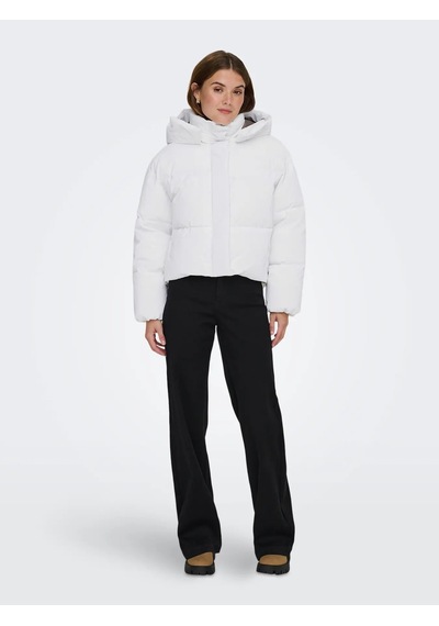 Only Onldixie Life Puffer Kadın Şişme Mont 15349122 Beyaz