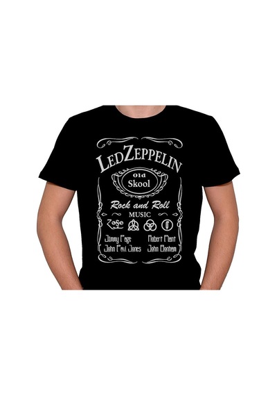 Led Zeppelin Rock And Roll Music Tişört Unisex T-shirt 001