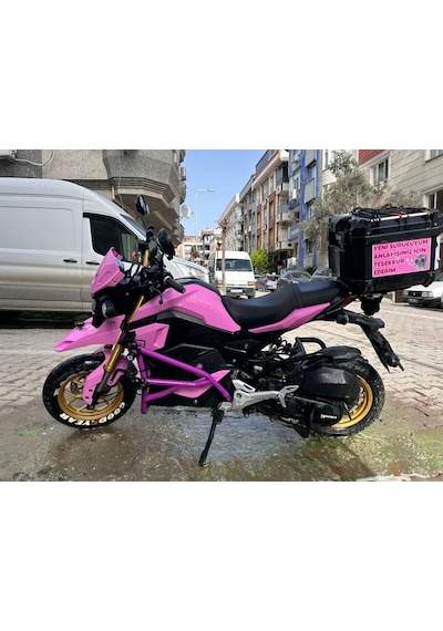 Yuki Hammer 50cc Ön Koruma Demiri Mor Renk Uyumlu