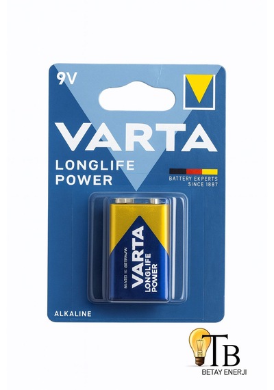 Varta 9v Longlife Power Pil