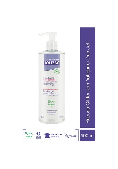 Eau Thermale Jonzac Hassas Ciltler için Yatıştırıcı Duş Jeli 500 ml
