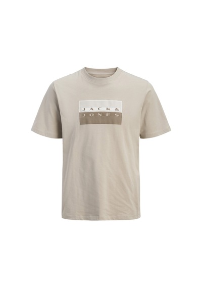 Jack & Jones Jcofusıon Dots Prınt Tişört 12289863 Bej