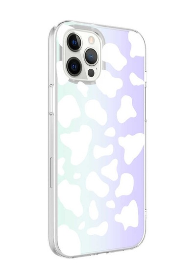 Apple Uyumlu  iPhone 12 Pro Max Kılıf Zore M-Blue Desenli Kılıf
