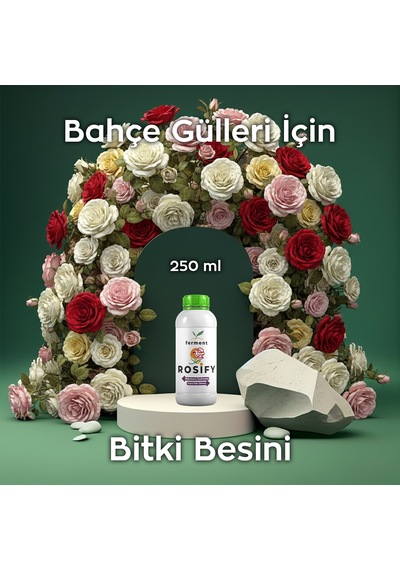 Rosify 250 Ml Özel Gül Bakım Besini - Sarmaşık, Baston, Ve Saksı Gülleri İçin 250 ML